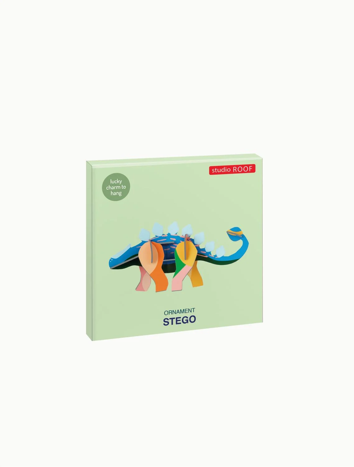 10x10x4 Ornament Lucky Charm Packaging Mockup Stego