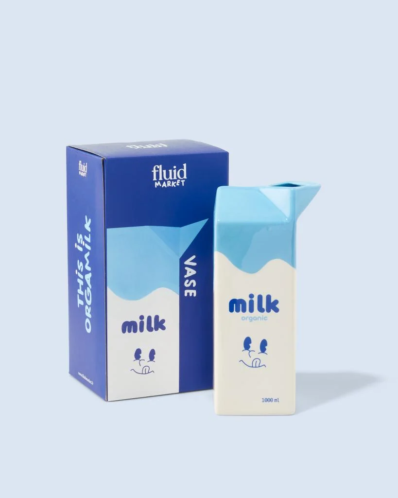 Box Vase Brick Milk 265 2